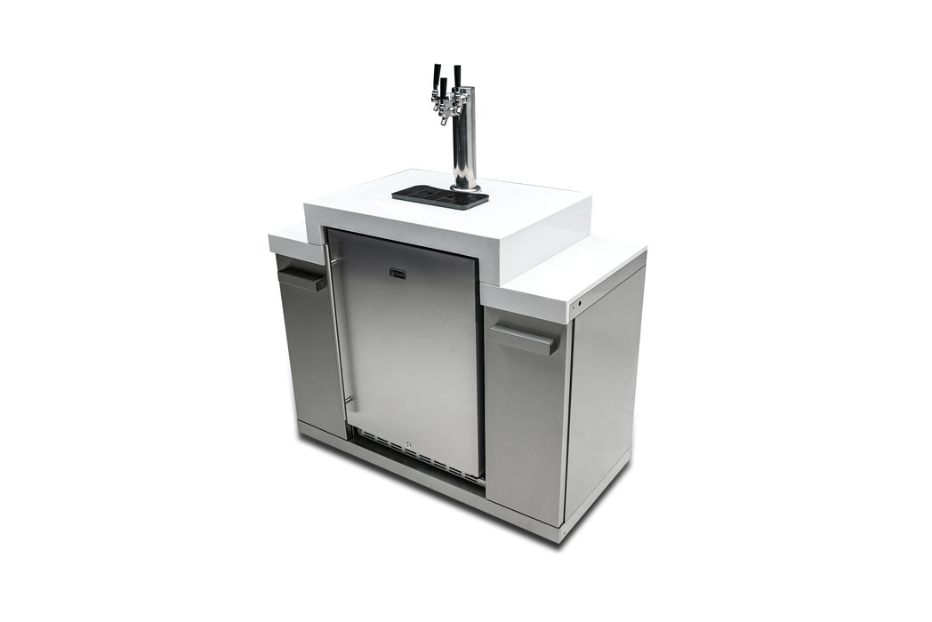 Mont Alpi Kegerator de 3 grifos