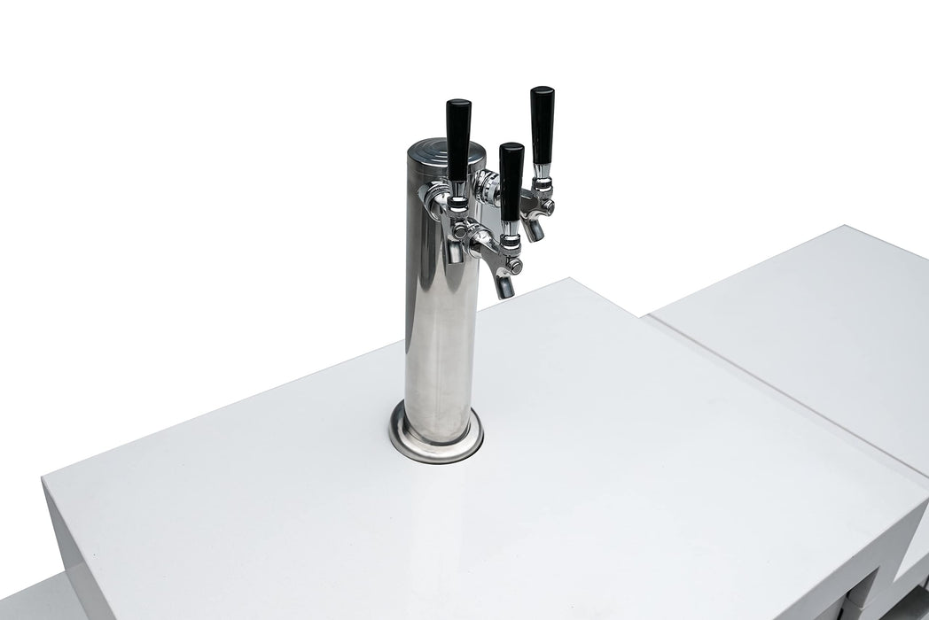 Mont Alpi Kegerator de 3 grifos